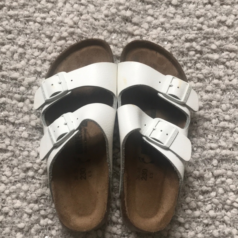 White Birkenstocks